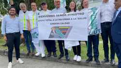Supimos que: Ministro de Salud, con los sindicalistas en Manizales