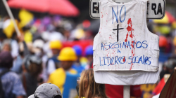 En el 2023 asesinaron a 181 líderes sociales en Colombia, un 16 % menos que en el 2022