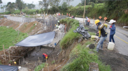 Ingenieros y exsecretarios cuestionan obras en la vereda Gallinazo de Villamaría (Caldas)