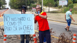 Nueva protesta por tarifas de energía en La Dorada