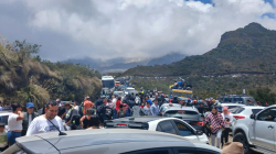 Vía Manizales-Murillo: tráfico colapsó durante el Domingo de Ramos