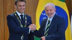 Lula y Macron afirman que el veto a la candidatura de Corina Yoris en Venezuela es "grave"