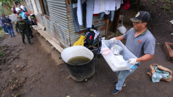 Los desalojan en zona rural de Manizales por habitar en zona de actividad minera