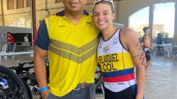 María Carolina Velásquez compite hoy en la Copa Mundo de Triatlón de Chengdu (China)