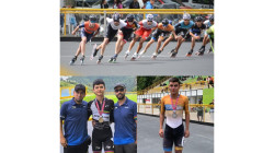 Mateo Hincapié Motato, de Arauca (Caldas) para el patinaje colombiano