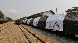 Caldas realiza sus primeras exportaciones de café por vía férrea desde La Dorada