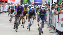 Alejandro Ruiz, el mejor de Caldas en el inicio de la Vuelta a Antioquia