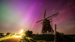 Una inusual aurora boreal sorprende en América y Europa tras tormenta solar
