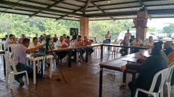 Concejo de Chinchiná escucha a la comunidad que pide retorno de La Y en la vereda Guayabal