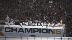 El Real Madrid celebra la Decimoquinta Champions con el adiós de Kroos
