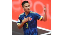 Brayan Zapata brilla con el Atlético La Dorada en la Liga Nacional de Fútbol Sala