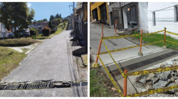 Repararon el alcantarillado del barrio La Carola en Manizales