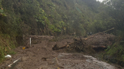 Vía entre Manizales y Murillo está cerrada: deslizamientos en sector de Torrecitas
