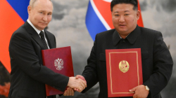 Vladímir Putin y Kim Jong-un oficializan su alianza anti-EE.UU. firmando un acuerdo