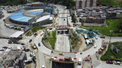 En Manizales ya está abierta la glorieta de Los Cámbulos, ¿qué falta para terminar?
