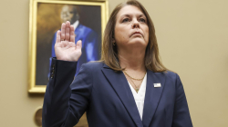 Trump carga contra Biden y Harris tras la dimisión de la directora del Servicio Secreto