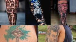 Hinchas del Once Caldas se tatuaron la Libertadores en conmemoración al 1 de julio