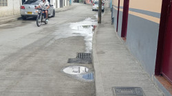 Desagües siguen sin funcionar en el sector de El Plan, en La Merced (Caldas)