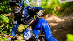 Valentina Roa es la reina del Panamericano de Down Hill en El Salvador