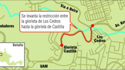 Sin pico y placa en 700 metros en Manizales: entre la glorieta de Castilla y Los Cedros