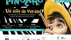 Prepárese para disfrutar de 'Pinocho' por los Niños de los Andes en Fundadores
