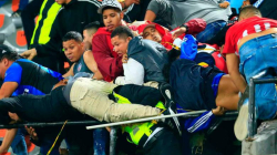 Disturbios en tribuna obligan a suspender el partido entre Nacional y Junior en Medellín