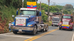 ¿Cómo avanza el paro camionero en Caldas? Secretario de Gobierno entrega reporte