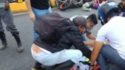  Al menos 3 heridos en accidente en motos en ascenso a Manizales