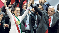 La presidenta Claudia Sheinbaum rompe techo de cristal en día histórico para México