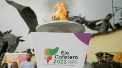 Encienden la antorcha de los Juegos Nacionales Juveniles a 4 mil metros de altura