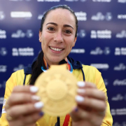 Mariana Pajón, campeona suramericana del BMX