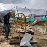 Reportan tranquilidad en avance de obras del intercambiador de Los Cámbulos