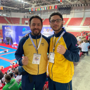 Dos caldenses compiten en el Mundial de Karate de Turquía