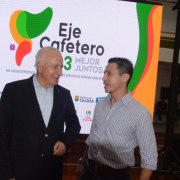 Maestro y discípulo se ponen al frente de los Juegos Nacionales del Eje Cafetero