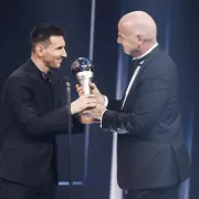 Messi y Putellas, mejores del mundo en la gala The Best con sabor argentino