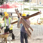 En el bulevar de la 48 siguen trabajando y falta por terminar 