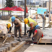Siguen las obras del bulevar de la calle 48 de Manizales, pero sin contrato firmado 