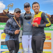Juan Esteban brilló en las válidas nacionales de BMX en Ubaté