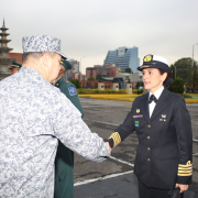 Una manizaleña estará entre las dos mujeres de más rango en la Armada Nacional