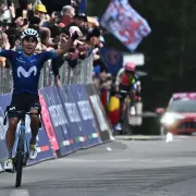 El boyacense Einer Rubio le da al Movistar la victoria en el Giro de Italia
