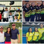 Ocho oros para down hill y bowling de Caldas: destacan también golf y natación con aletas