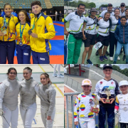 El karate, ciclismo y BMX sumaron medallas para Caldas el fin de semana