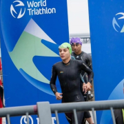 María Carolina Velásquez brilla World Triathlon Championship