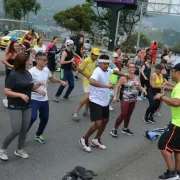 La ciclovía es su escenario: volvió el domingo pasado