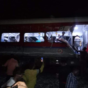Al menos 47 heridos por un choque entre dos trenes en el este de la India
