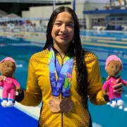 Stefanía Gómez gana otro bronce y ya suma tres medallas en los Juegos Centroamericanos
