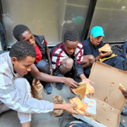 Migrantes baten triste récord cruzando el Darién