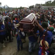 Asesinato de líder social Fredy Bomba le duele a la familia, al pueblo y a los indígenas