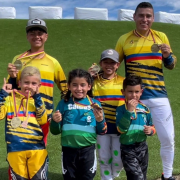 El BMX de Caldas regresó del Campeonato Nacional de Ibagué con tres medallas de oro
