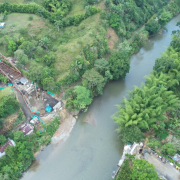 Obras del Alambrado sobre el río La Vieja avanzan en el 58%